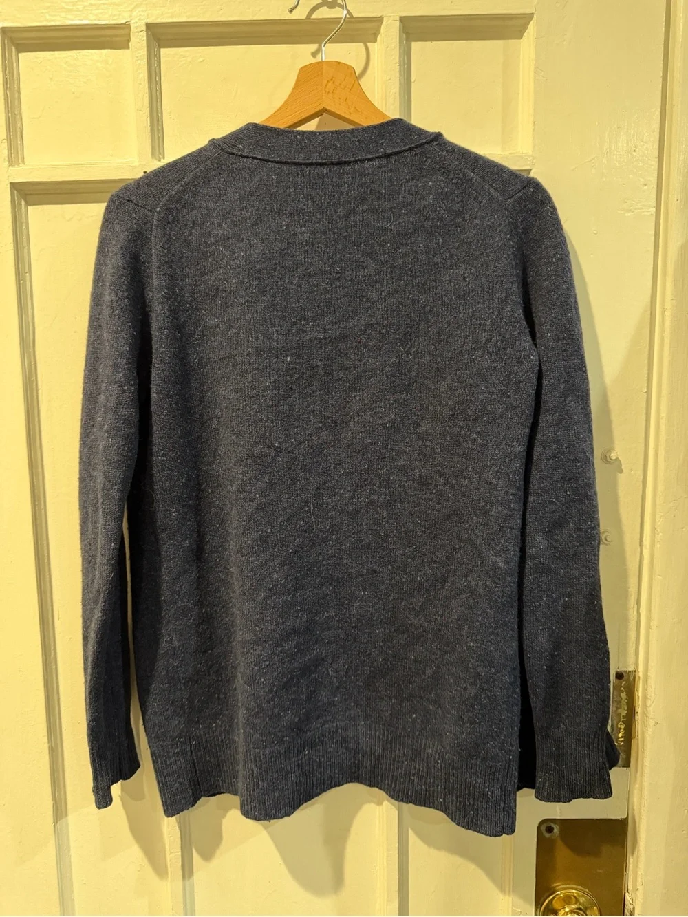 J. Crew Men’s Navy Blue Button-Front Cardigan